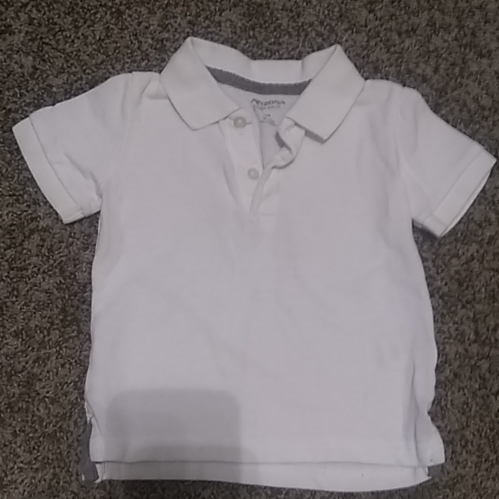 White collar shirt